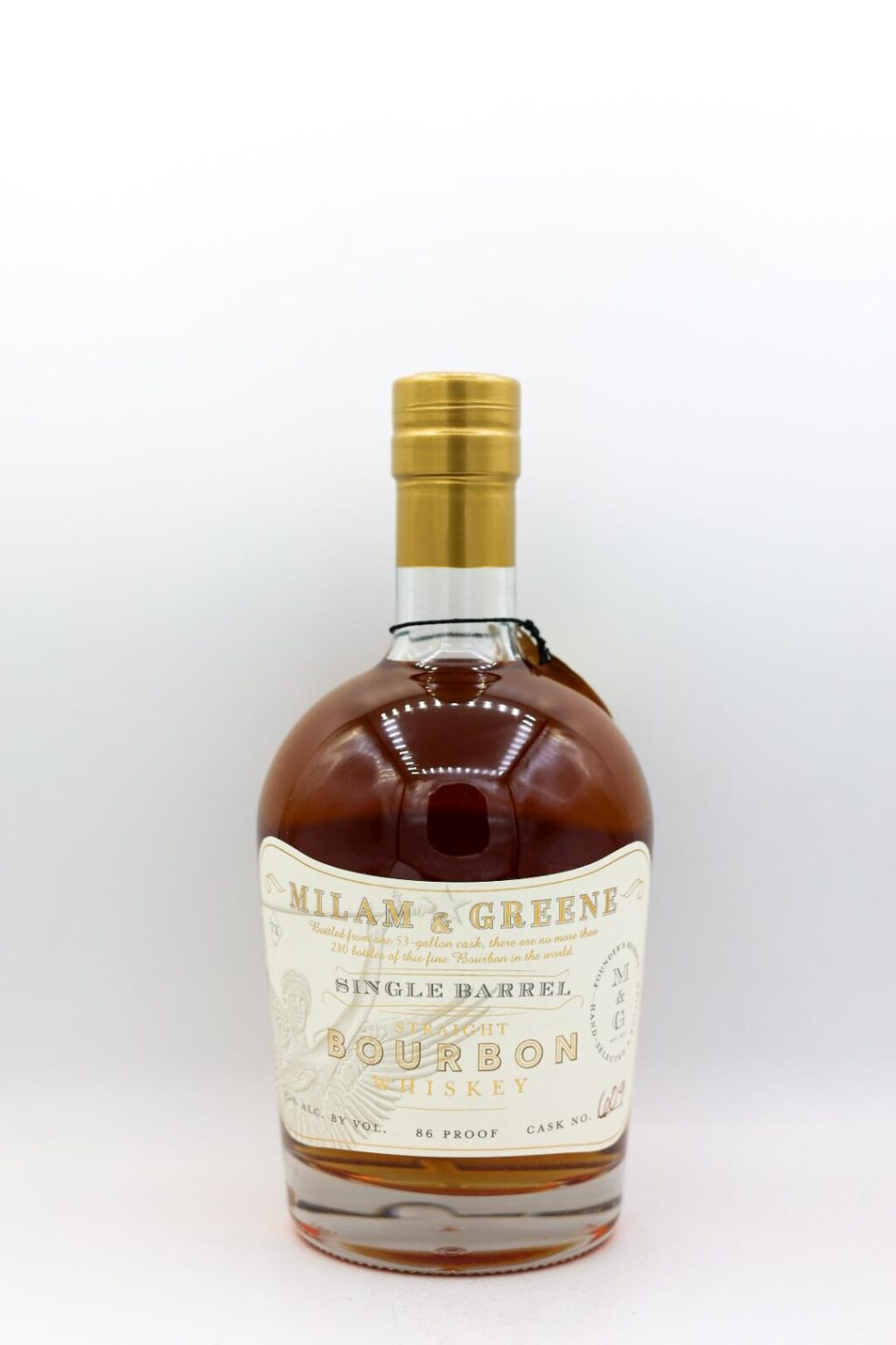 Milam & Greene Single Barrel Straight Bourbon Whiskey 750ml