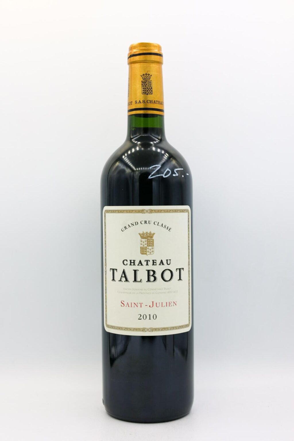 Chateau Talbot Saint Julien 2010