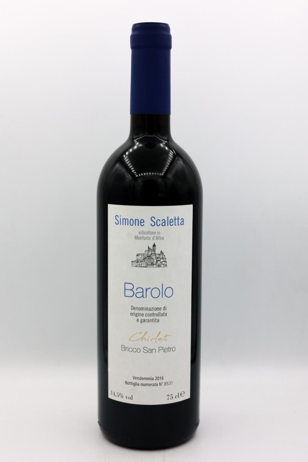 Simone Scaletta Barolo Chirlet Bricco San Pietro 2016