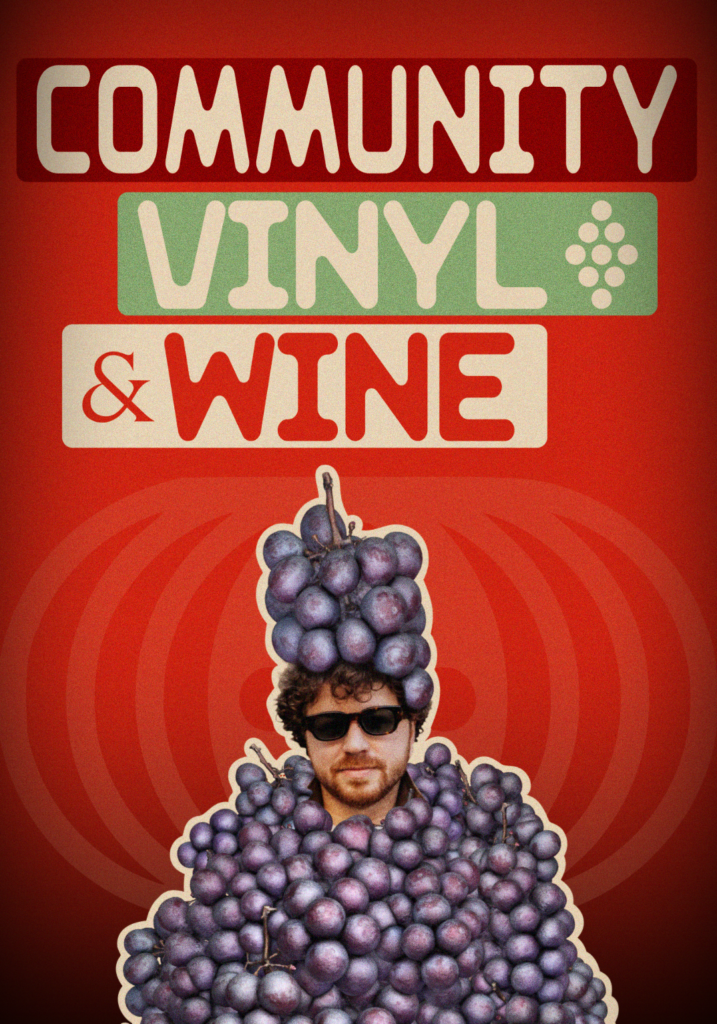 Vinyl & Wine with Alex Delany Friday June 20 7-10 PM