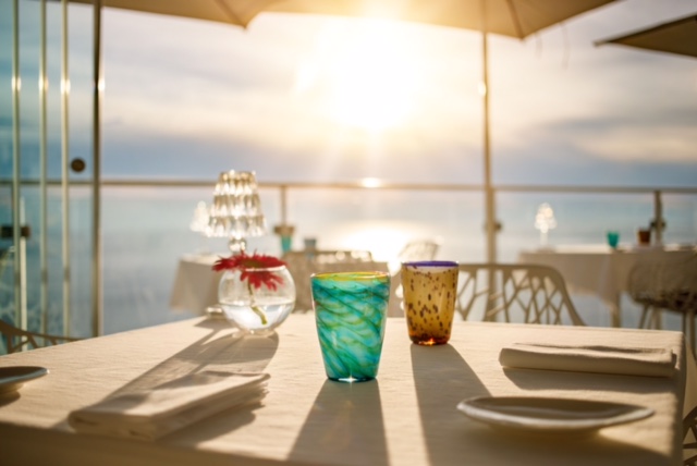 Italesse Mares Murano Tumbler Excellence Hand Blown (6 Pack)