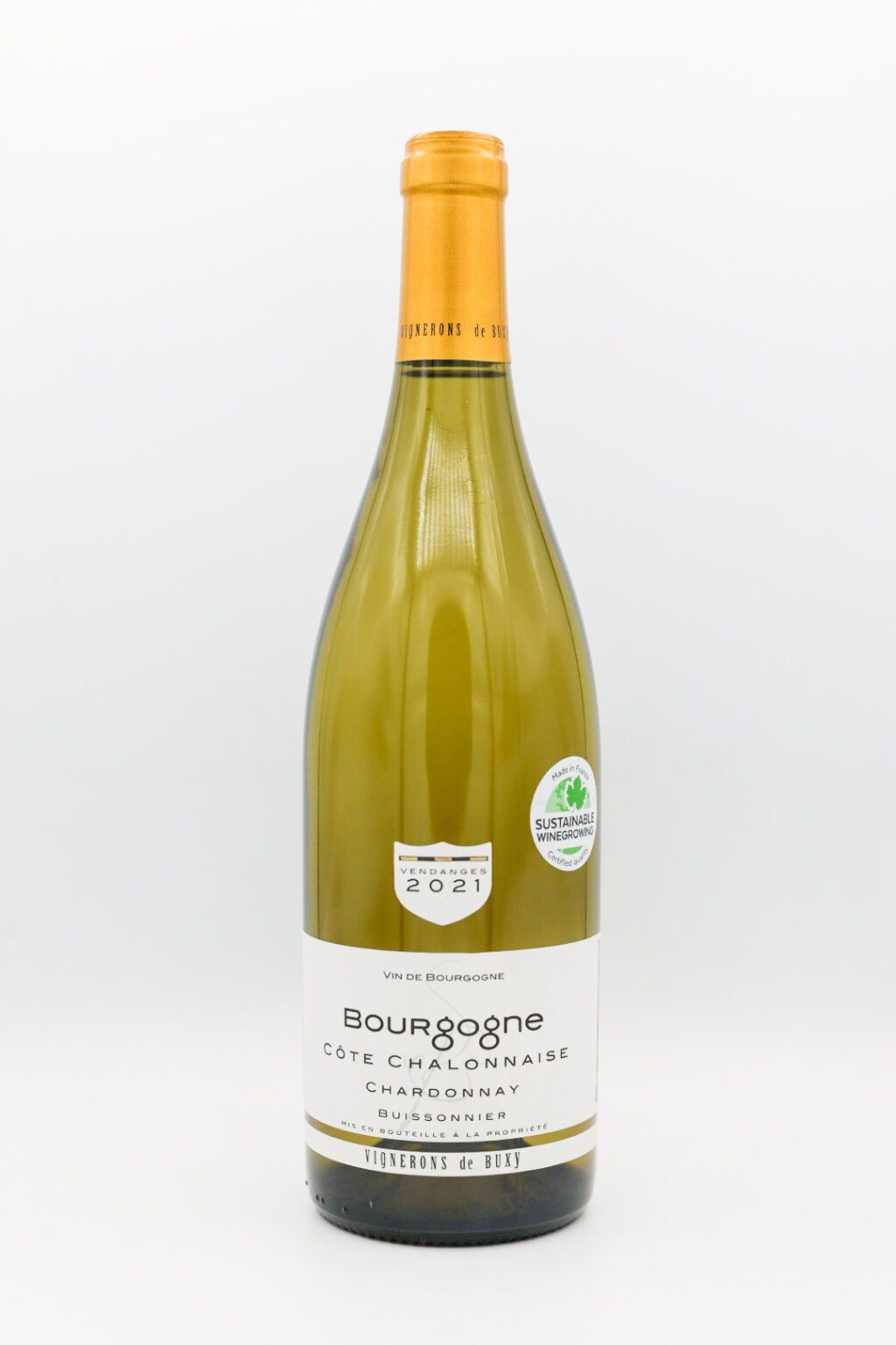 Cave des Vignerons de Buxy Bourgogne Cote Chalonnaise Buissonnier Chardonnay 2023
