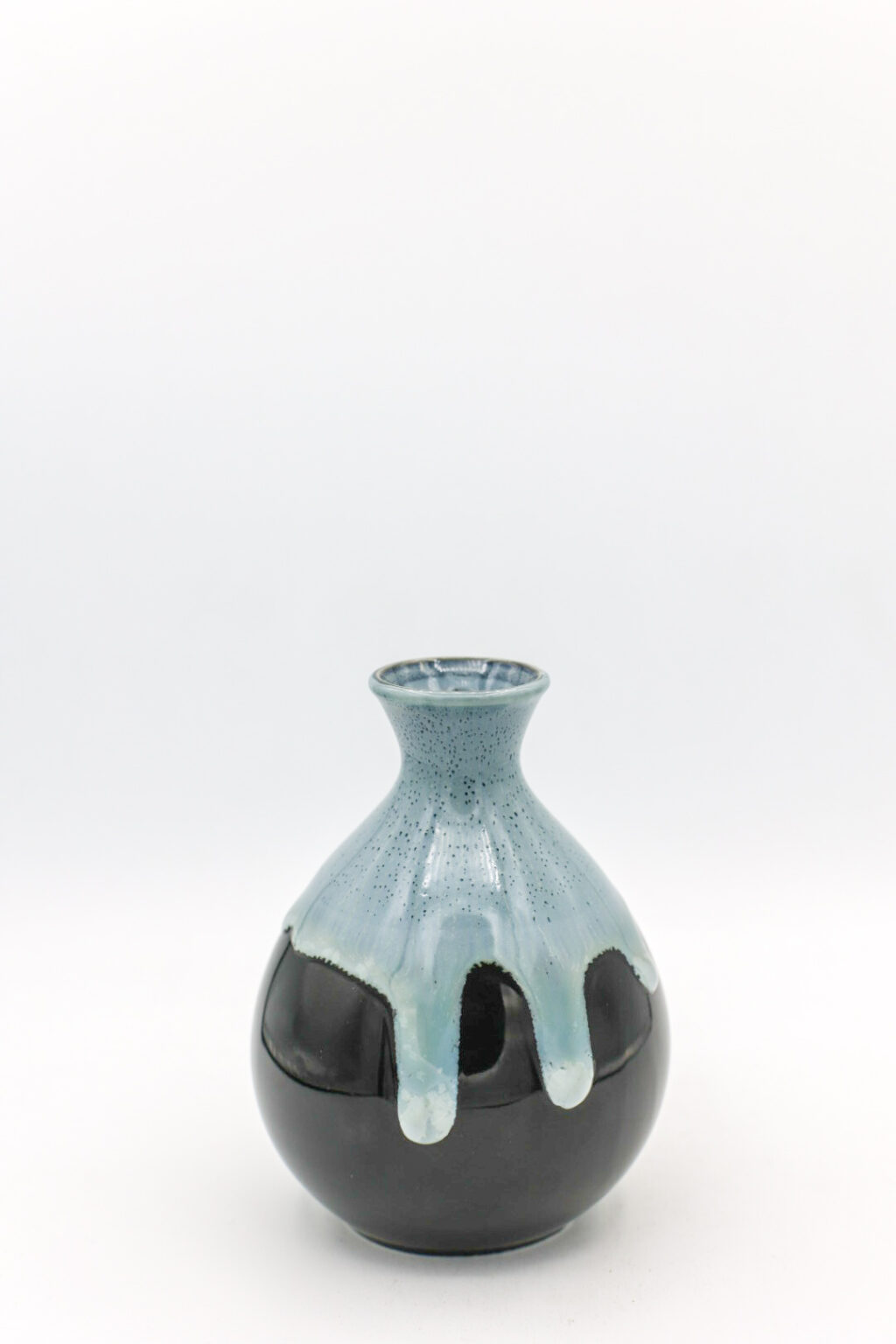 Black & Gray Ceramic Sake Server 9 oz