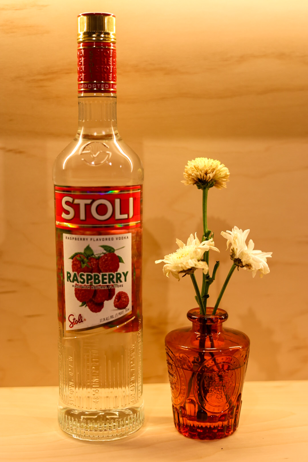 Stolichnaya Raspberry Vodka 750ml