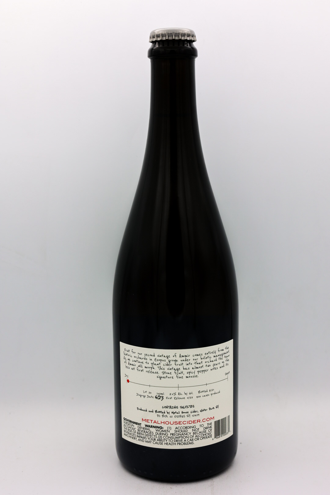Metal House Cider Ammir Brut Sparkling Cider 750ml