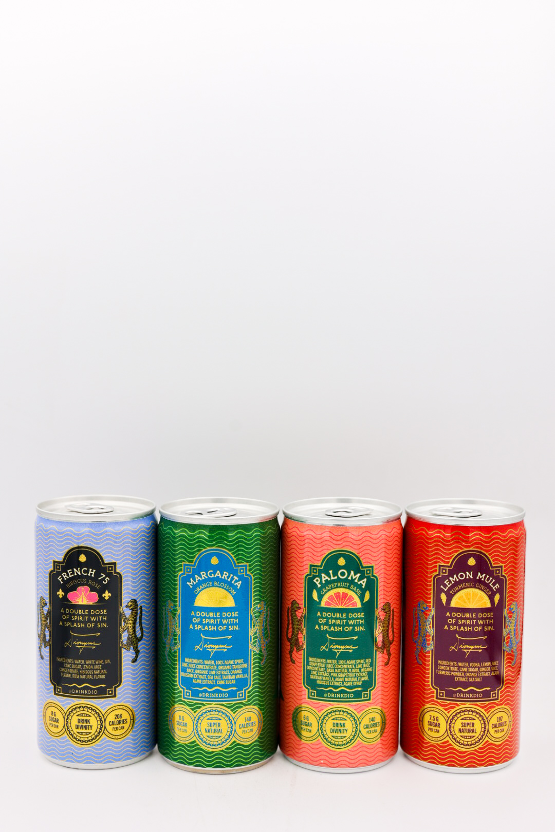 DIO Canned Cocktails Variety 4 Pack X 200ml
