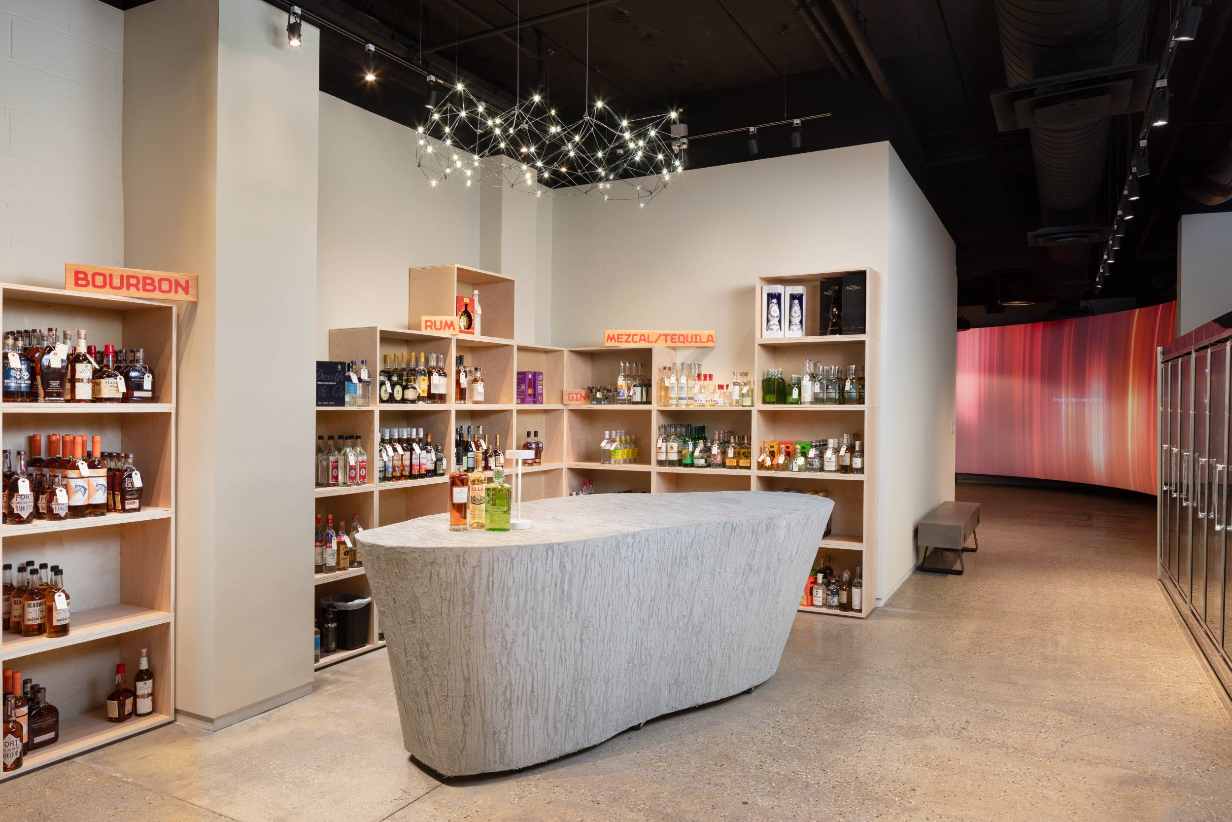 Community Wine and Spirits space