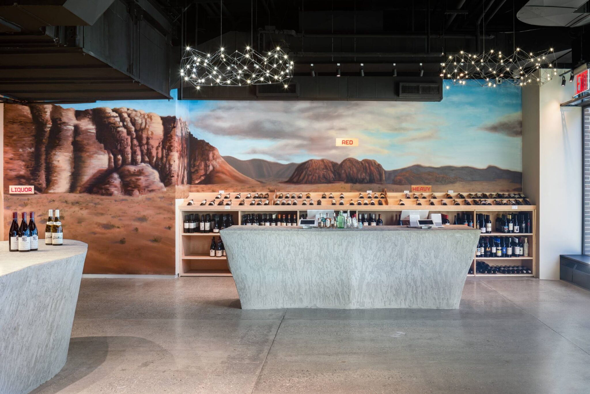 Community Wine and Spirits space