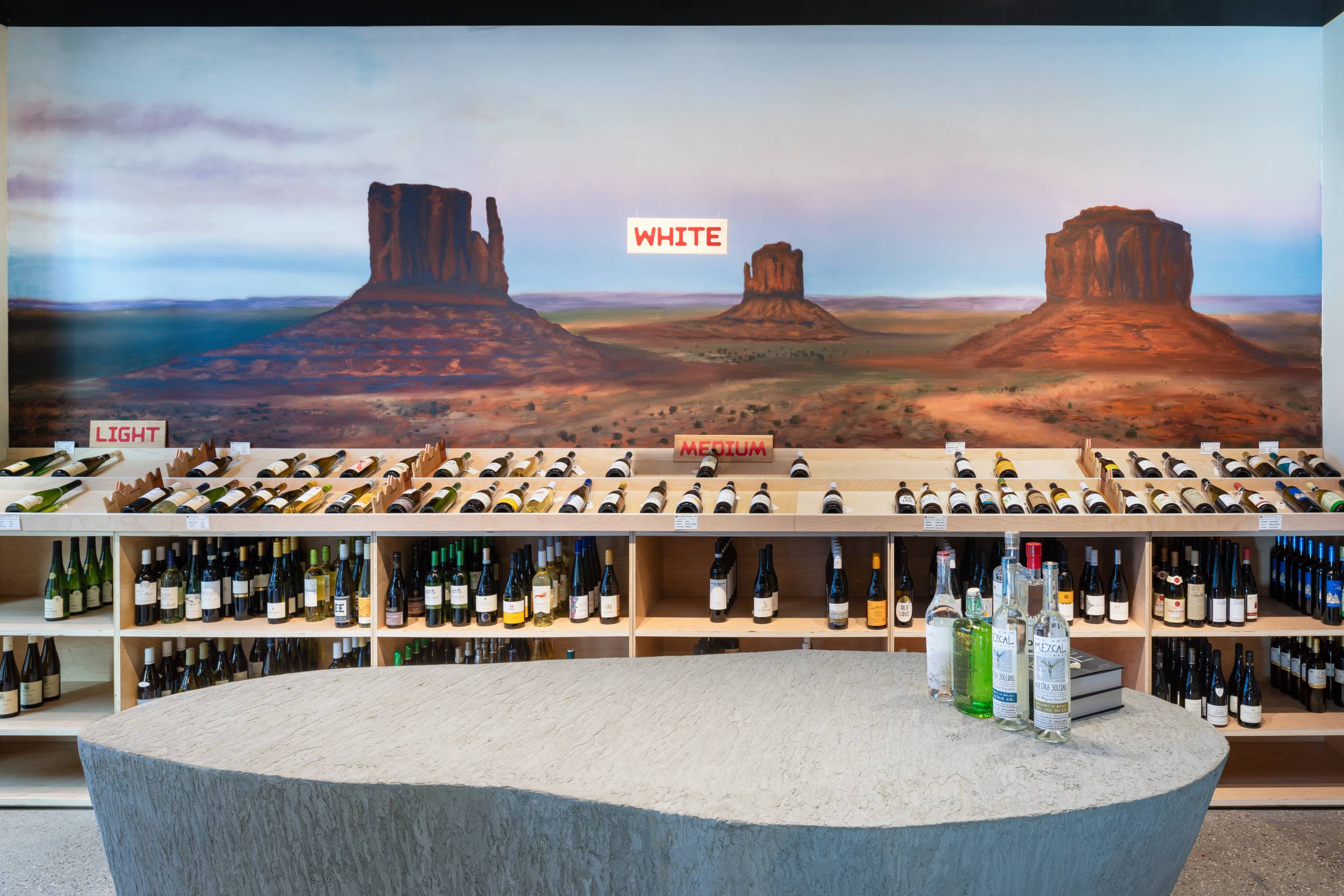 Community Wine and Spirits space