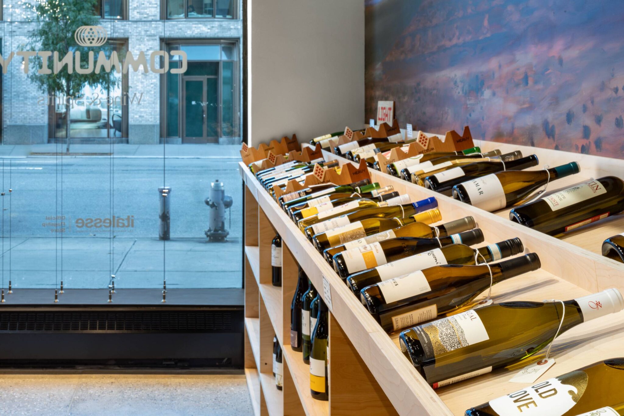 Community Wine and Spirits space