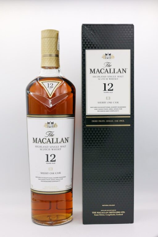The Macallan Sherry Oak Cask 12 Year Highland Single Malt Scotch Whisky